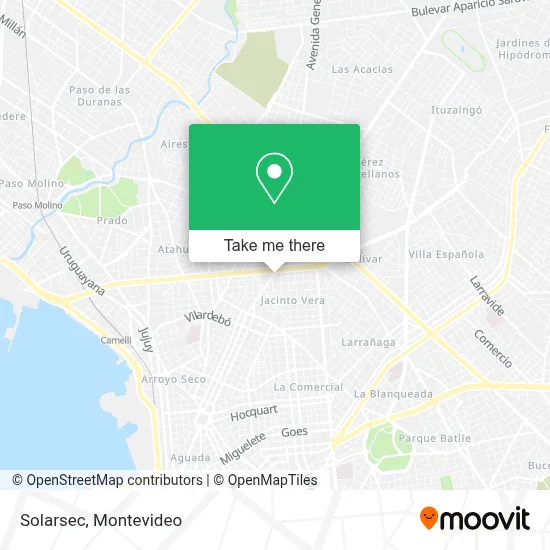 Solarsec map