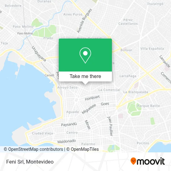 Feni Srl map