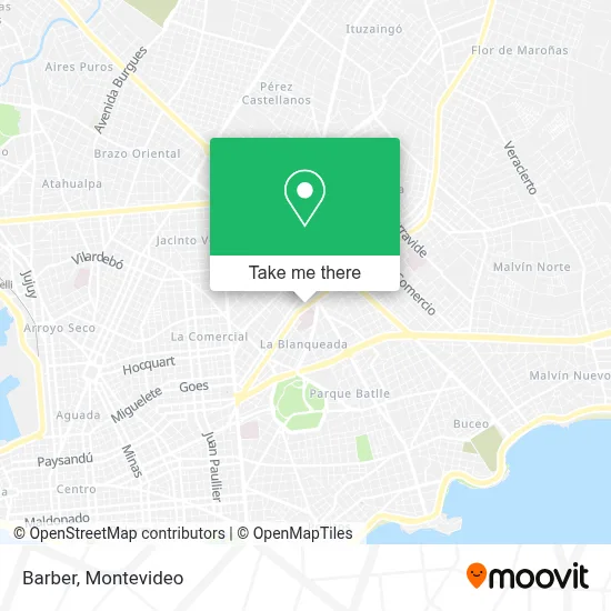 Barber map