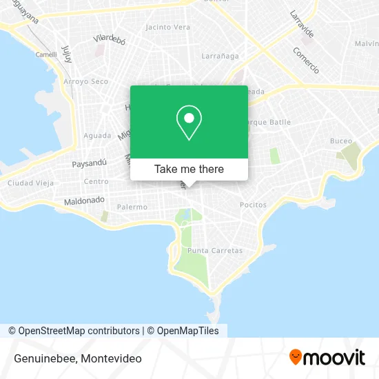 Genuinebee map