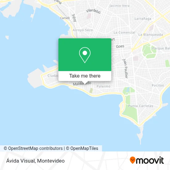 Ávida Visual map