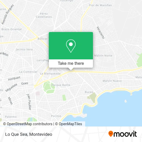 Lo Que Sea map