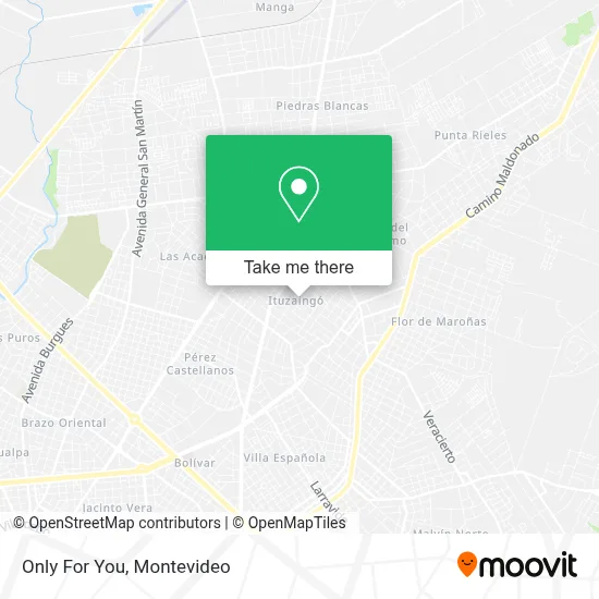 Only For You map