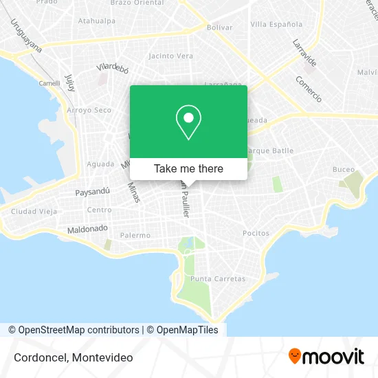 Cordoncel map