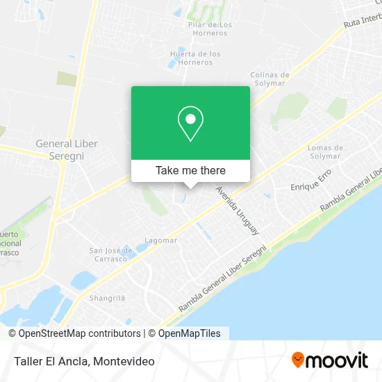 Taller El Ancla map