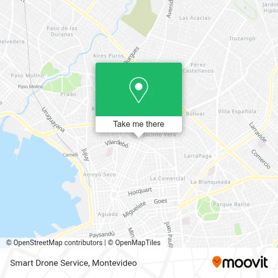 Smart Drone Service map