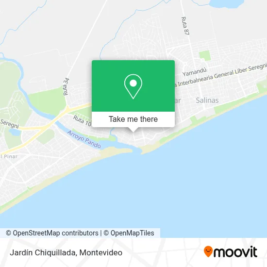 Jardín Chiquillada map
