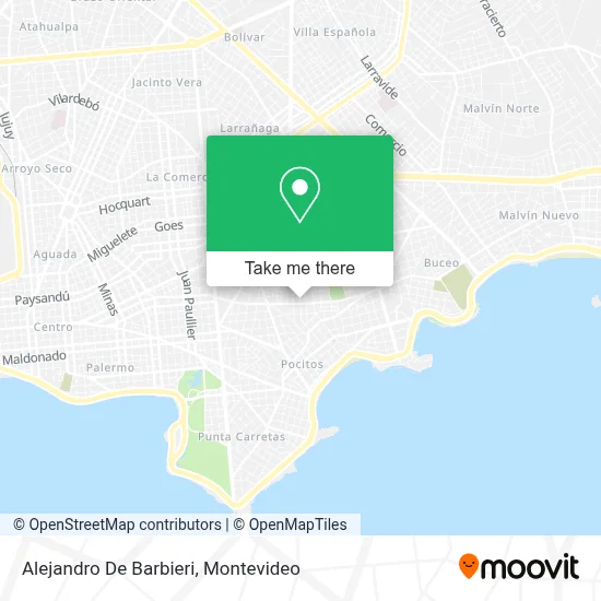 Alejandro De Barbieri map