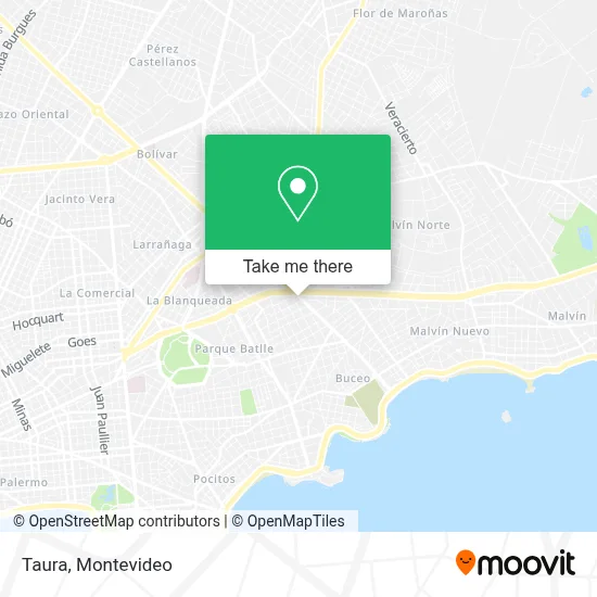 Taura map
