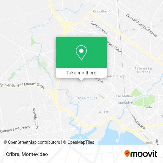 Cribra map
