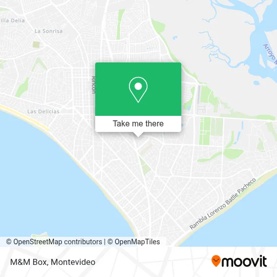 M&M Box map