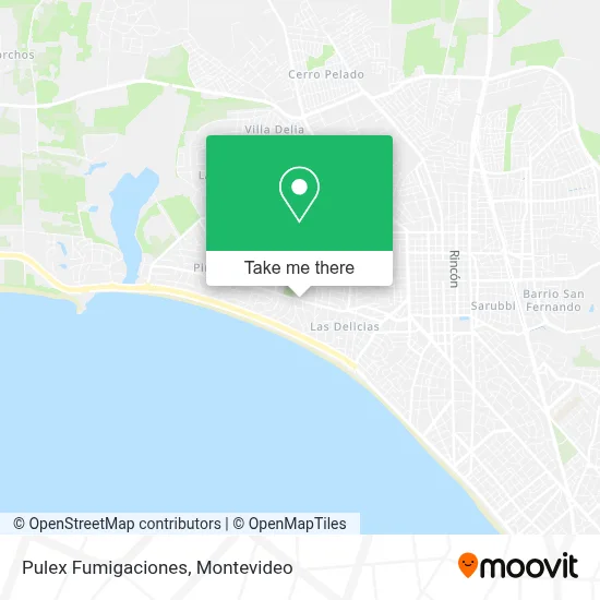 Pulex Fumigaciones map