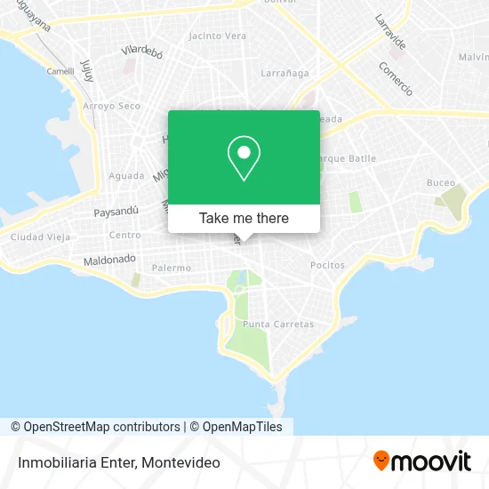 Inmobiliaria Enter map