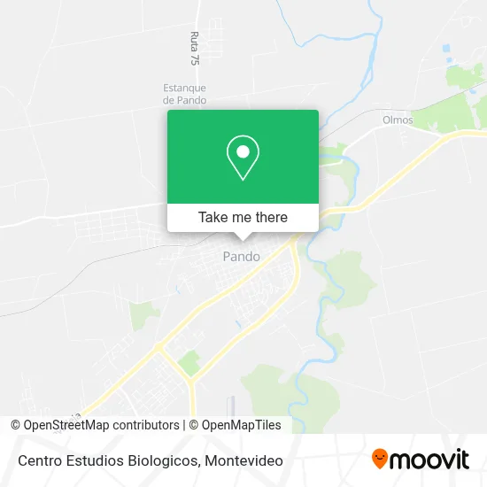Centro Estudios Biologicos map