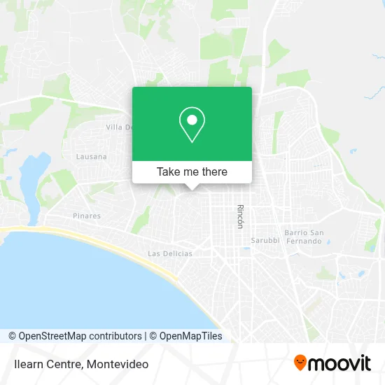 Ilearn Centre map