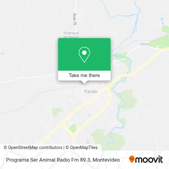 Programa Ser Animal Radio Fm 89.3 map