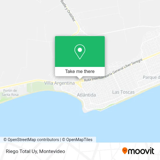 Riego Total Uy map