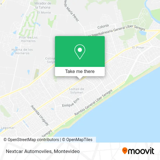 Nextcar Automoviles map