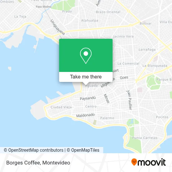 Borges Coffee map
