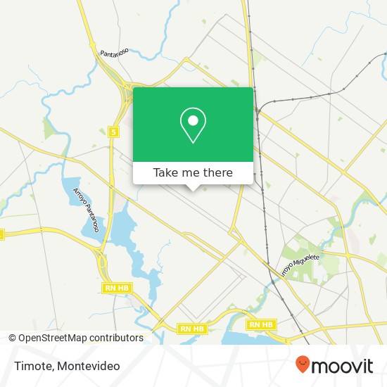 Timote map