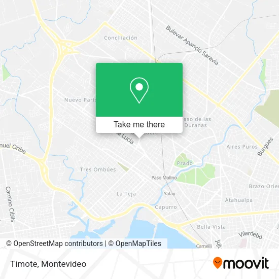 Mapa de Timote