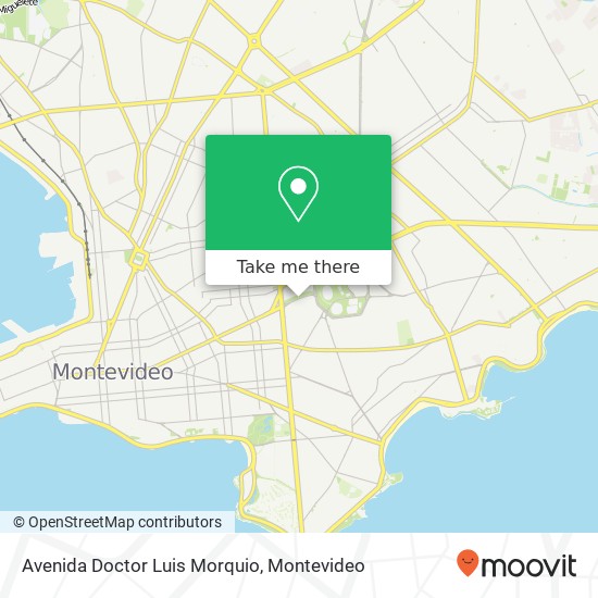 Avenida Doctor Luis Morquio map