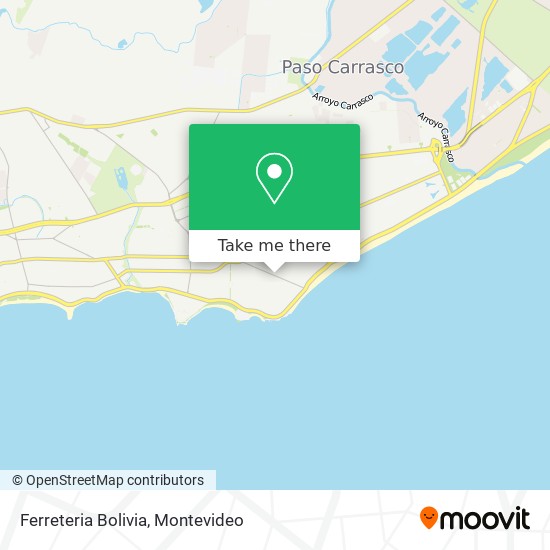 Ferreteria Bolivia map