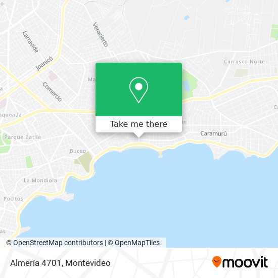 Almería 4701 map