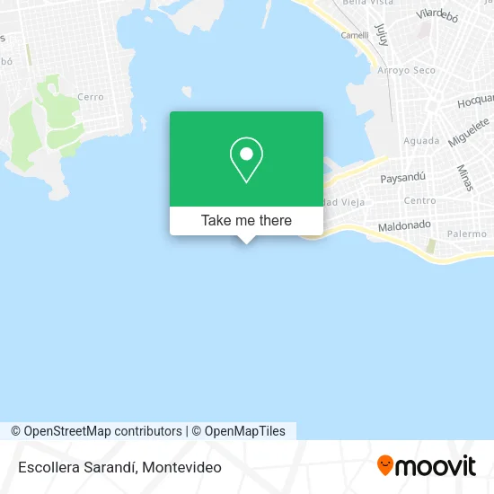 Escollera Sarandí map