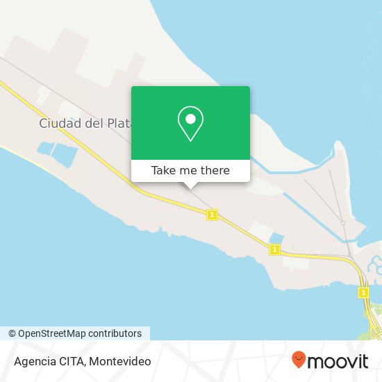 Agencia CITA map