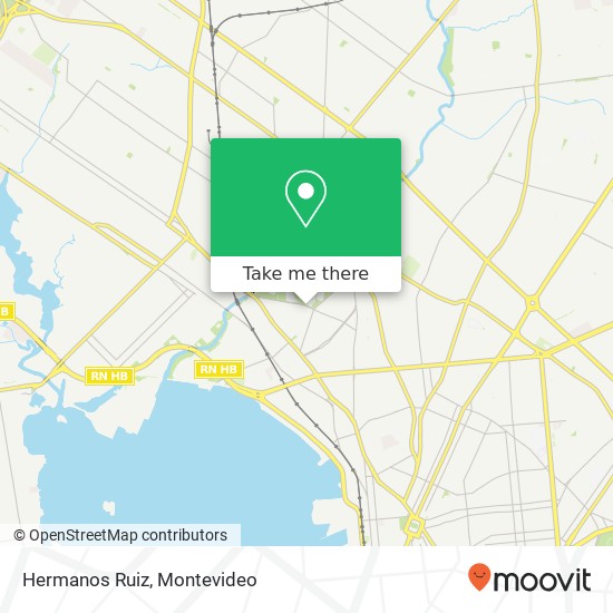 Hermanos Ruiz map