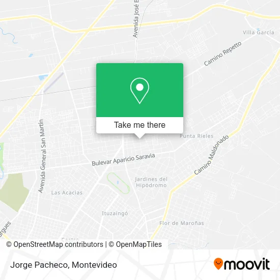 Mapa de Jorge Pacheco