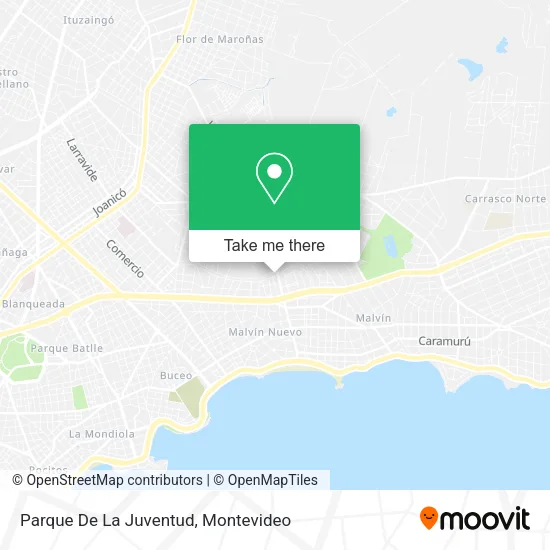 Mapa de Parque De La Juventud