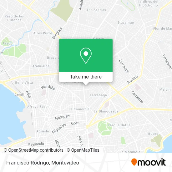 Francisco Rodrigo map