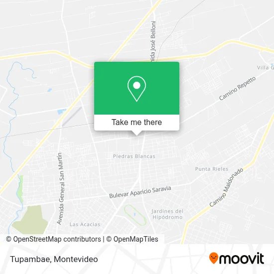 Tupambae map
