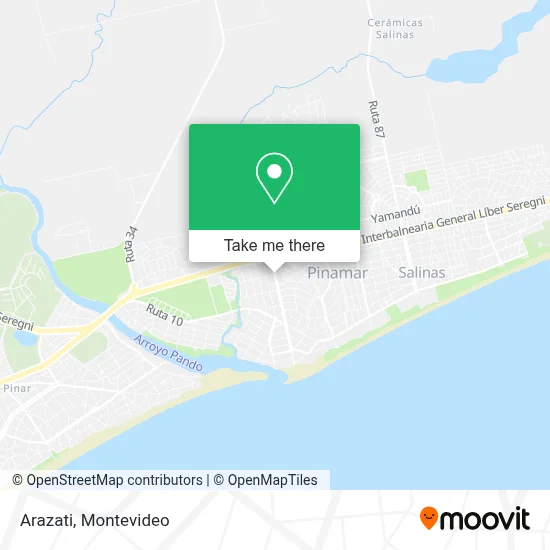 Arazati map
