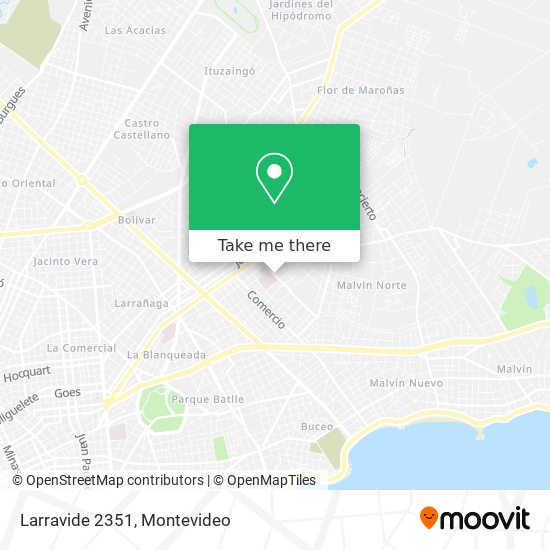 Larravide 2351 map