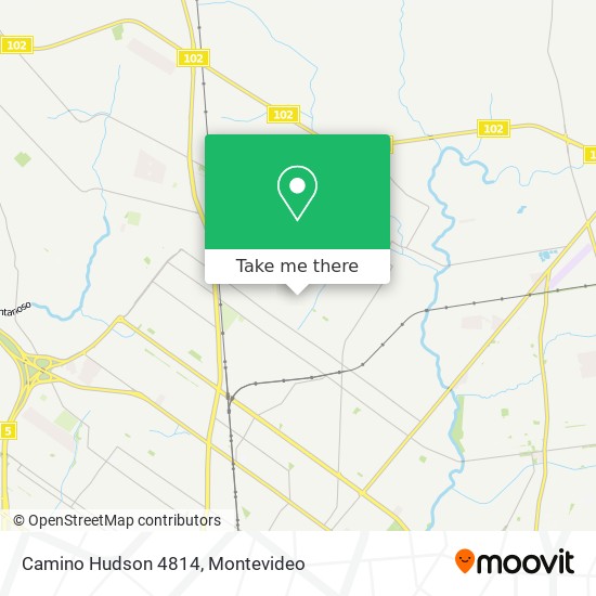 Camino Hudson 4814 map