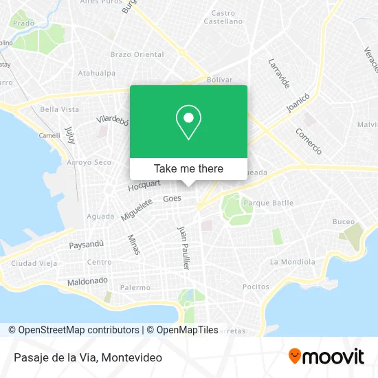 Pasaje de la Via map