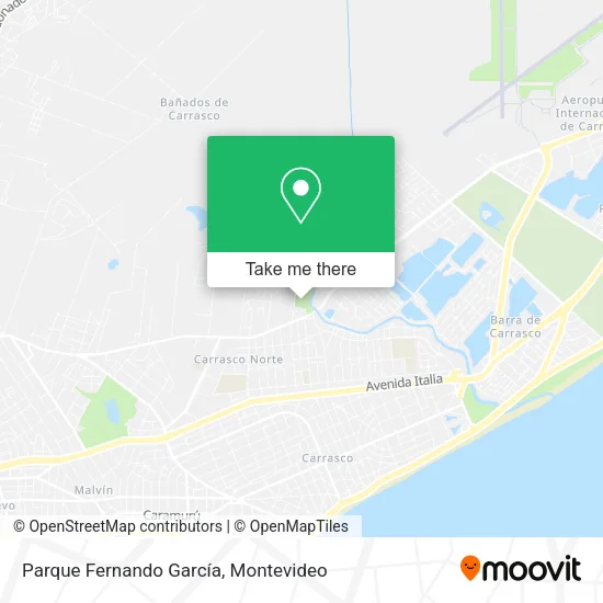 Mapa de Parque Fernando García