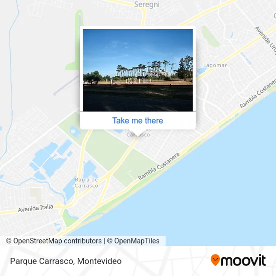 Mapa de Parque Carrasco