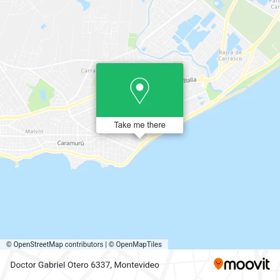 Mapa de Doctor Gabriel Otero 6337
