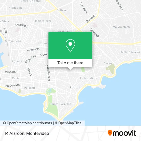 Mapa de P. Alarcon