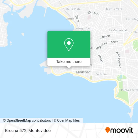Brecha 572 map