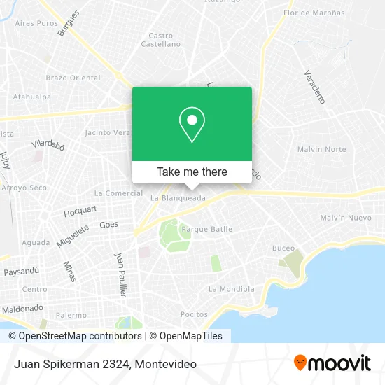 Juan Spikerman 2324 map