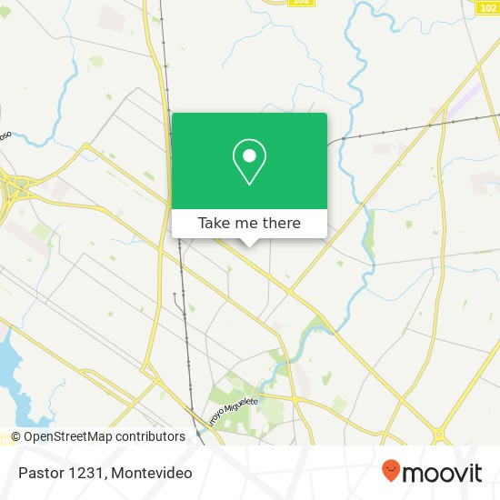 Pastor 1231 map