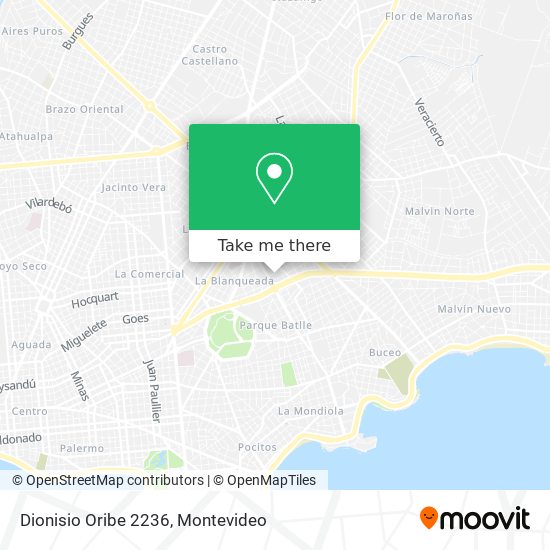 Dionisio Oribe 2236 map