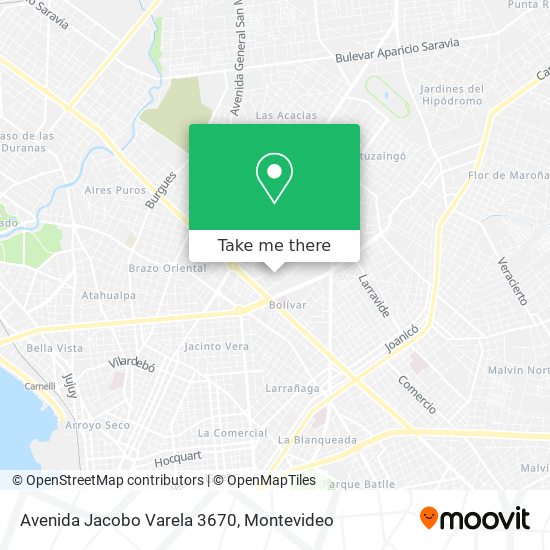 Avenida Jacobo Varela 3670 map