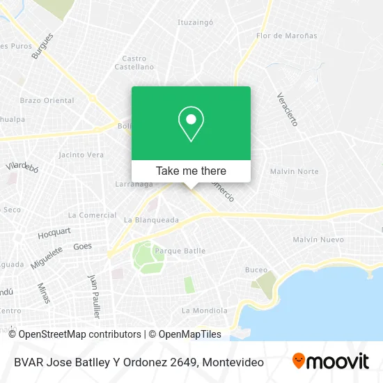 Mapa de BVAR Jose Batlley Y Ordonez 2649