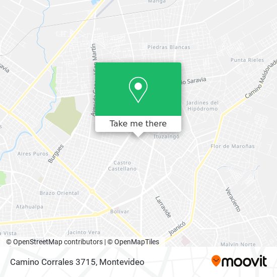 Camino Corrales 3715 map